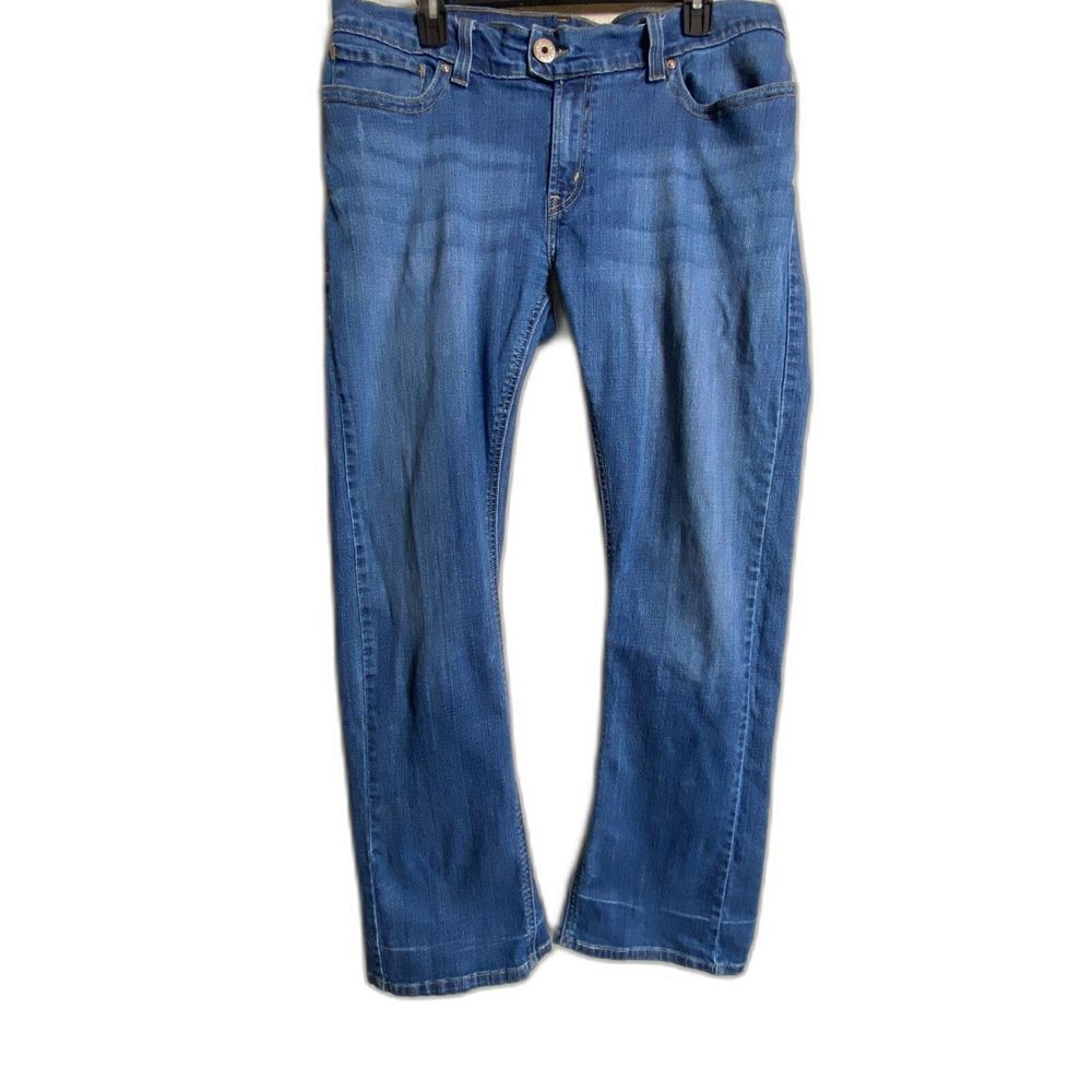 Levi's Blue Flare & Wide Leg Jeans 542